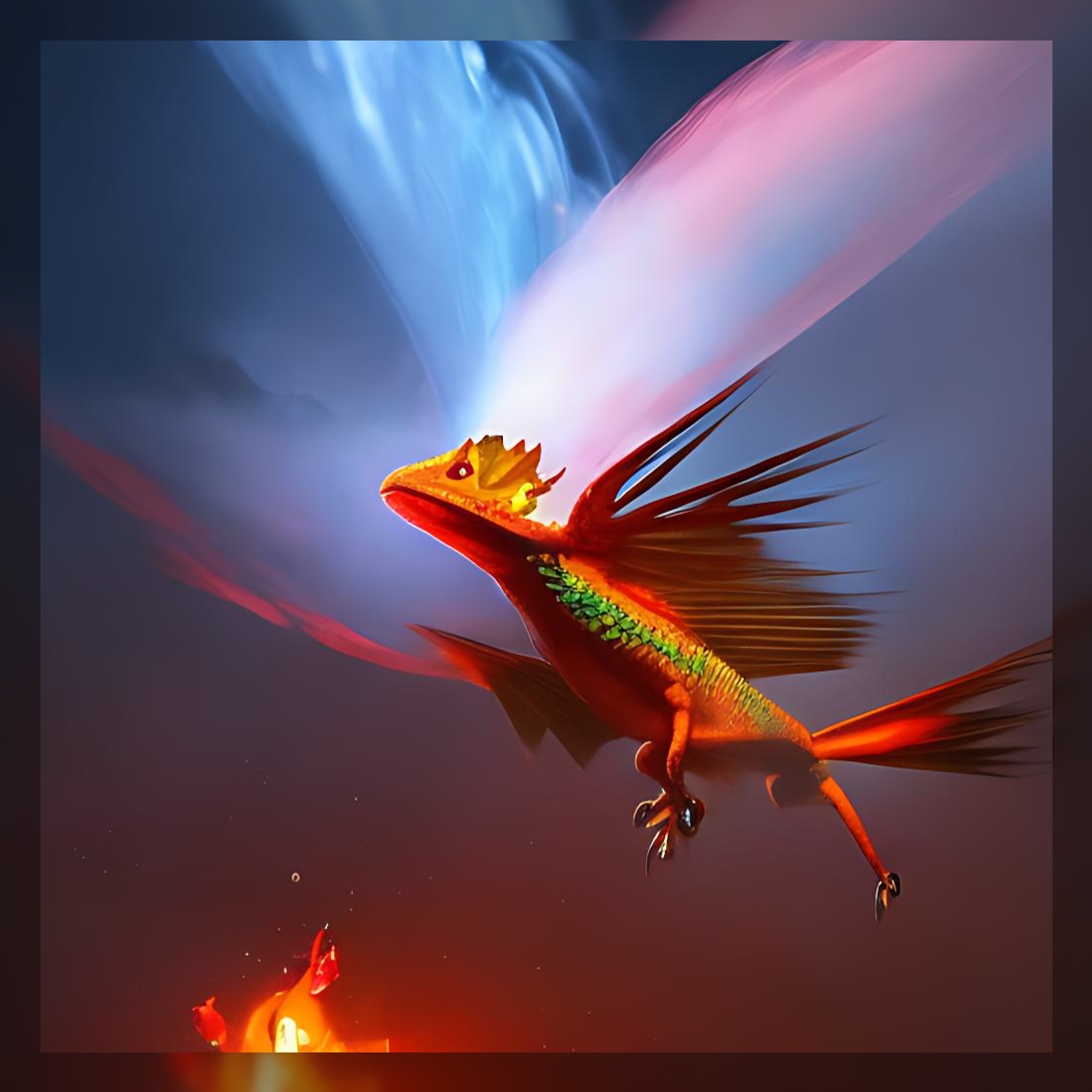 Amazing Lizard With Superpowers