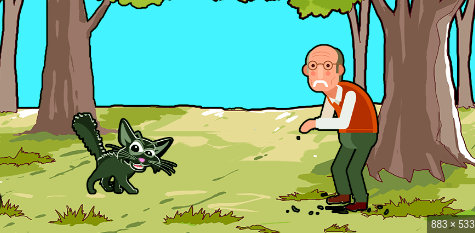 The Old Man and The Little Cat Story