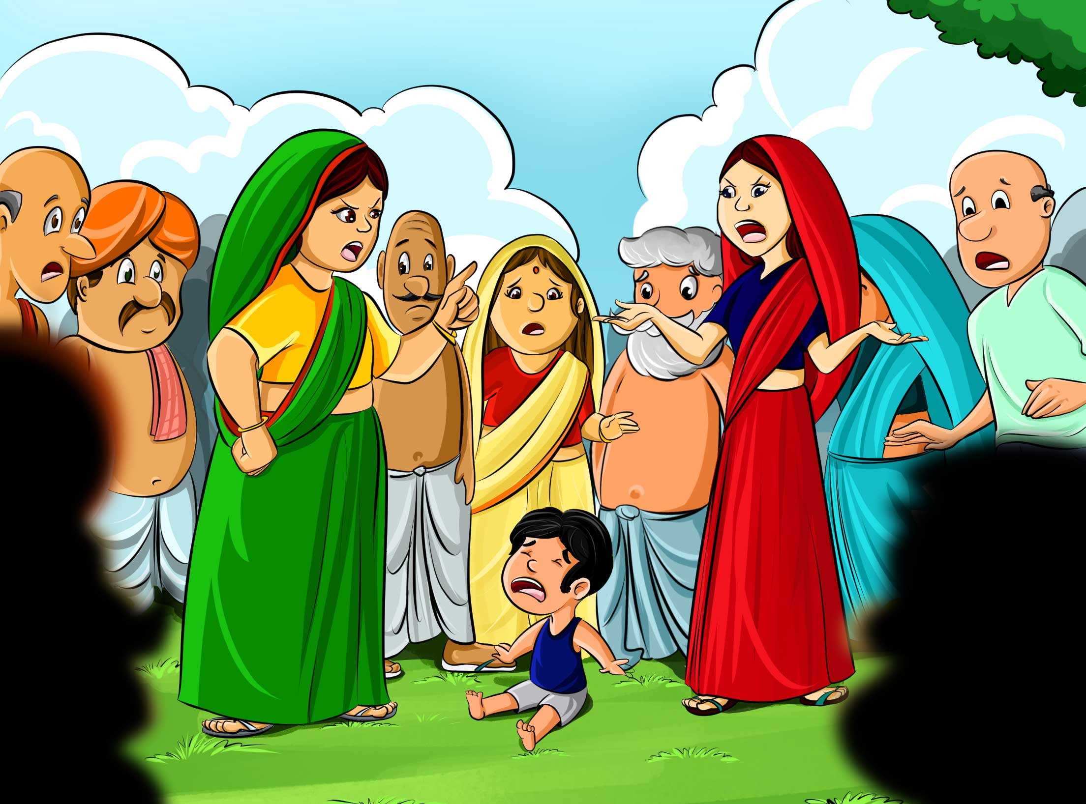 The Quarrel Between Two Mothers