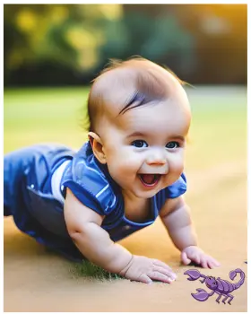 Baby's Triumph Over Scorpion Sting