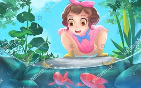 Diana and The Golf Fish