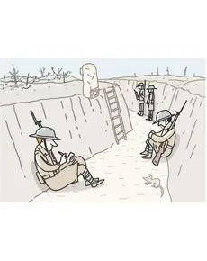 Soldier and The Trench